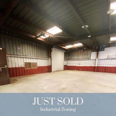 JUST SOLD

+/- 2400 SF Warehouse
+/- 0.9 Acres
Sale Price $300,000