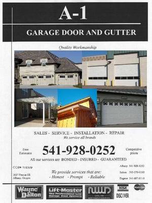 A-1 Garage Door and Gutter