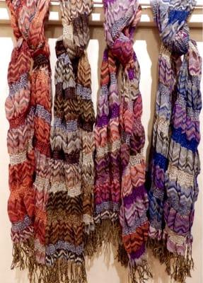 Scrunch scarves