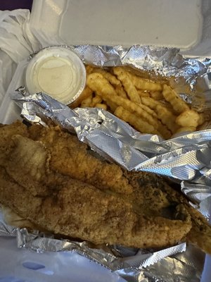 Whiting and fries