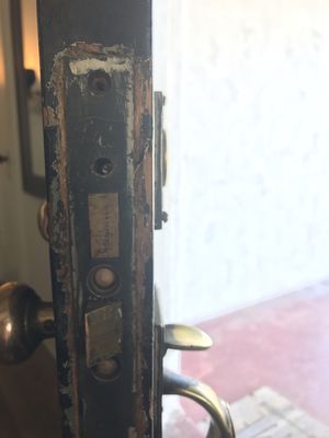 Antique lock repair: this repair was attempted/refused/and even made worse by other companies but Anytime Locksmith got it fixed.