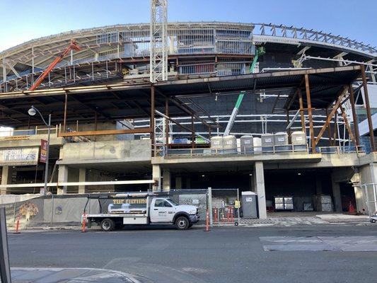 Delivery to Warriors Stadium in SF