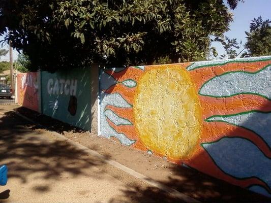 Mural at Alma Community Center