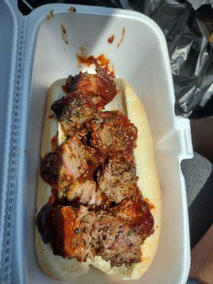 Burnt Ends Sandwich