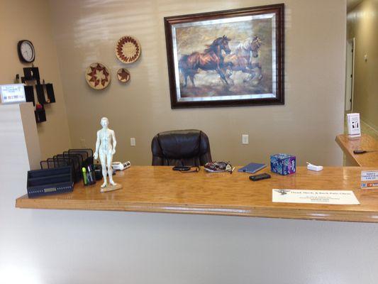 Front desk