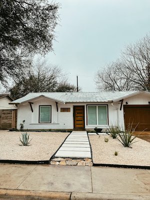 Walkway, xeriscaping, landscape design