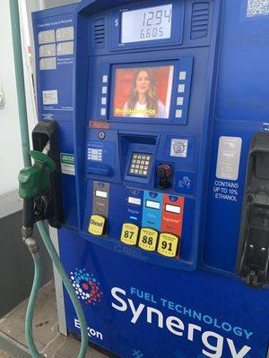 Gas pump options and prices