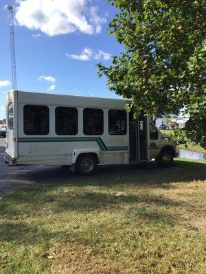 14 passenger bus