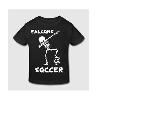 Falcons Dab Soccer T-shirt in time for Halloween fun!