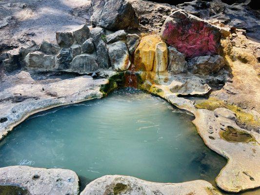 Hot springs pool