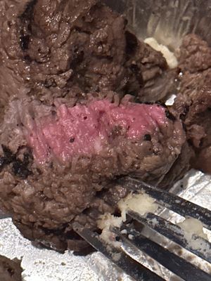 My "well done" steak is still alive