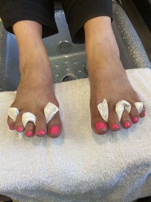 Pedicure gel