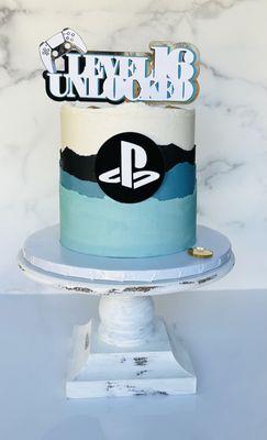 Perfect cake for a gaming teen.