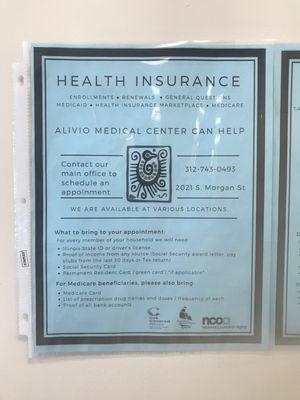 Health insurance info