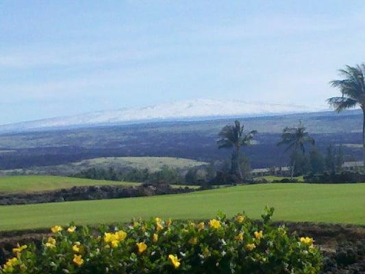 Snow on Mauna Loa too!