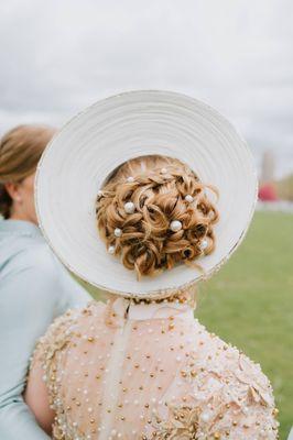 Bridal hair was amazing!!