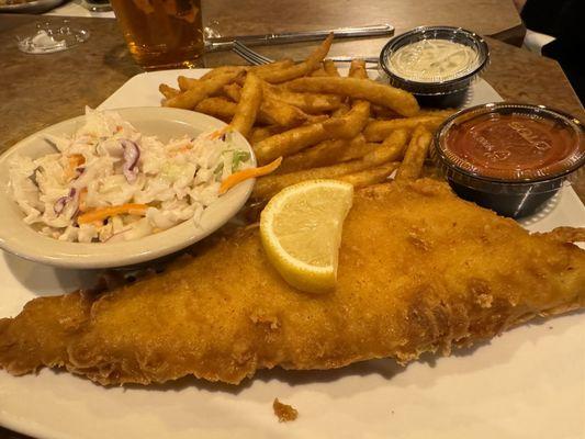 Beer Battered Fish & Chips