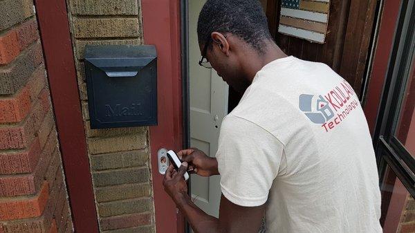 Nest hello doorbell installation