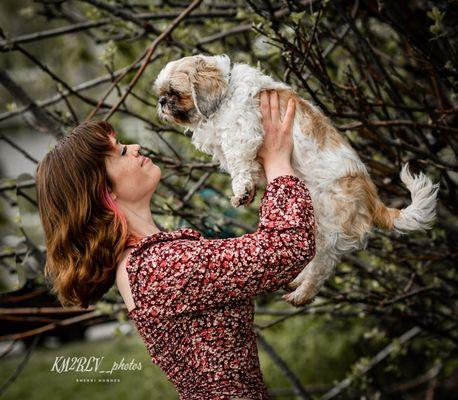 Granddaughter and Coconut