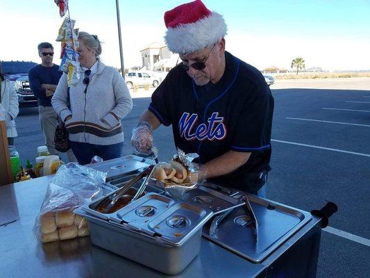 Beach Dawgs Hot Dog Cart