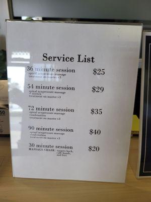 Prices