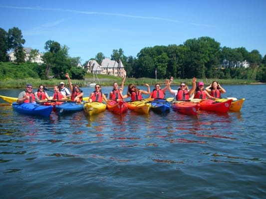 Birthday kayaking tour on the Navesink River!