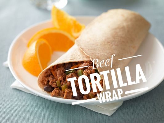 Hungry Bites Beef Tortilla Wrap