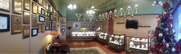 One of two showrooms - this one showcases all their custom work. It is beautiful craftsmanship.