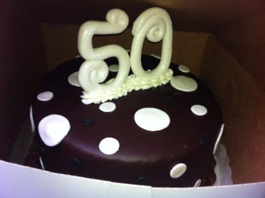 Moms 50th cake