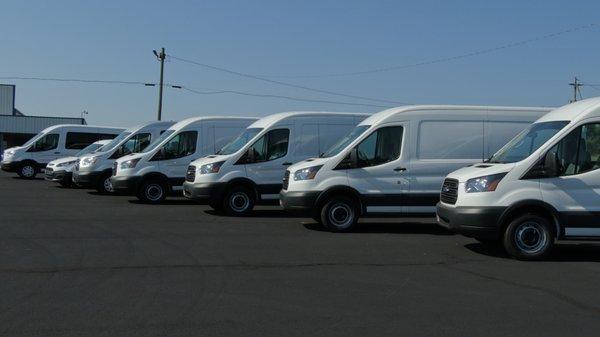 The Ford Transit is America's best and toughest van for work or play!  Contact our Internet Department today!