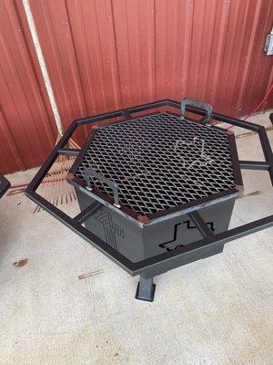 Custom made fire pits.