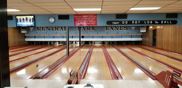 Old school candlepin