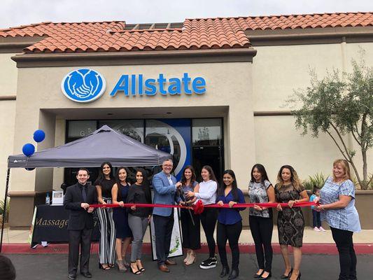 Allstate Grand Opening 7891 Mission Grove Parkway S. Suite F, Riverside, Ca. 92508.