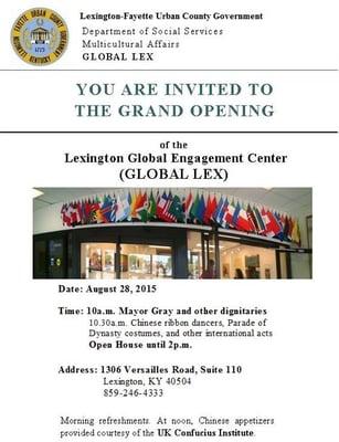 Grand opening!