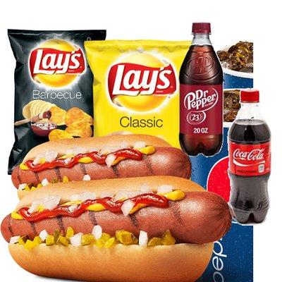 Classic Hot Dog Combo Meal