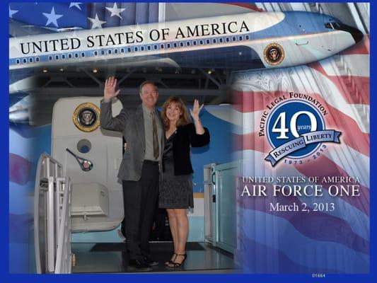 Enjoying the Reagan Library