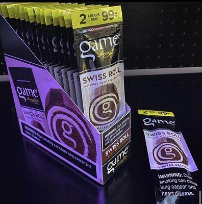 Swiss Roll Game Cigarillo .99¢