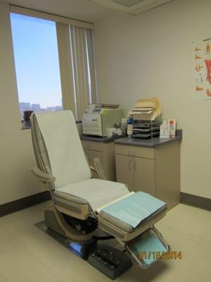 Treatment room.