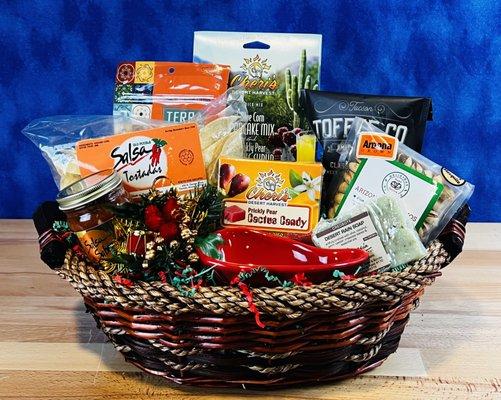 Our #1 seller is our Taste of Tucson gift basket