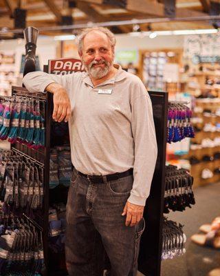 Carroll has been fitting Danform Shoes customers for 25 years!