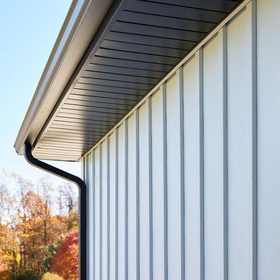 Aluminum soffit,fascia & seamless gutters