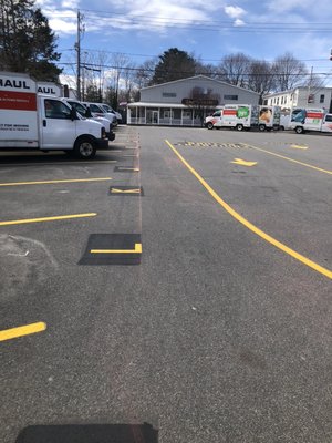 Asphalt Line Striping Services