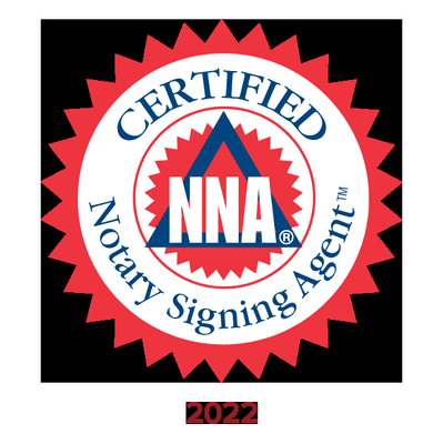 I am a Certified Notary Signing Agent, through the National Notary Association.