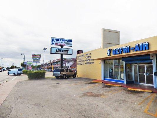 Refri-Air is located on Calle Ocho just a few minutes away from the Palmetto Expressway.