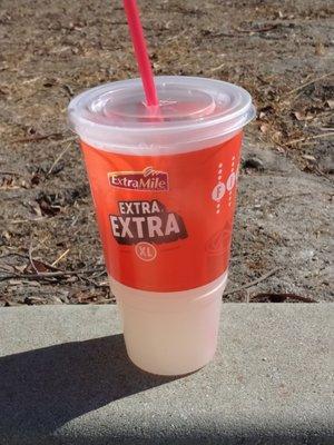 Any size fountain drink 89 cents