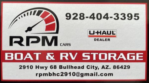 RPM Storage 928-404-3395