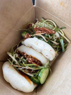 Spicy pork bao