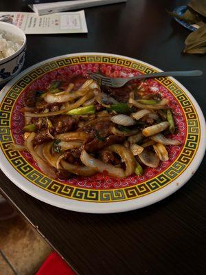 Mongolian beef