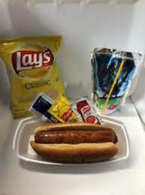 Kids Style Combo Meal with chips and Capri Sun