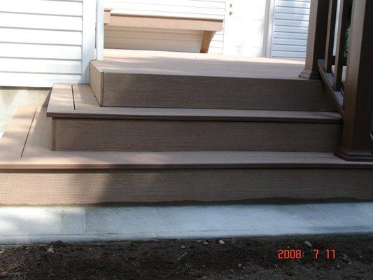 Deck steps